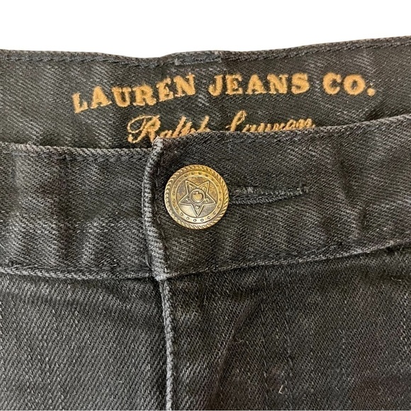 Ralph Lauren Lauren Jeans Co. Black Modern Slim Jeans - Picture 5 of 15